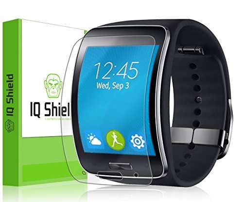IQ Shield LiQuidSkin (6-PACK) - Samsung Gear S Screen Protector with Lifetime Replacement Warranty -
