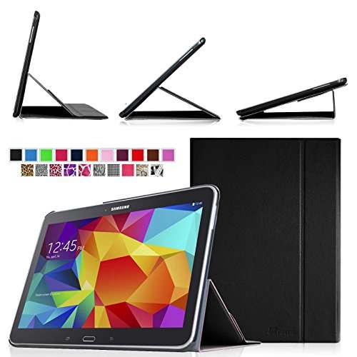 Fintie Samsung Galaxy Tab 4 10.1 (10-Inch) Smart Book Cover Case - Ultra Slim Light Weight Stand Sup