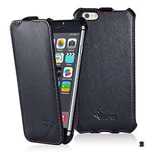 MANNA UltraSlim iPhone 6 4.7 Flip Case Protective Cover Wallet | Finest Nappa Leather inAstanain