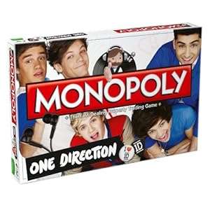 Monopoly One Direction Board Game