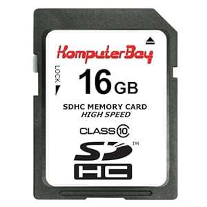 KomputerBay 16GB SDHC Ultra High Speed Memory Card (Class 10) Read 20MB/s: (New) Special Promotion