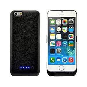 SEGPRO 4000mAh for 4.7 inch iPhone 6 External Battery Backup Charging Bank Power Case-black
