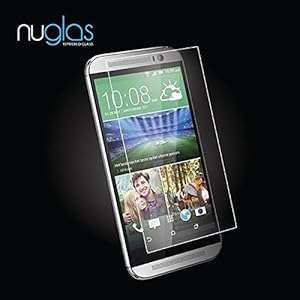 Nuglas Genuine 0.33mm 2.5D Tempered Glass Screen Cover Protector For Phones Tablets (HTC M8 ONE)
