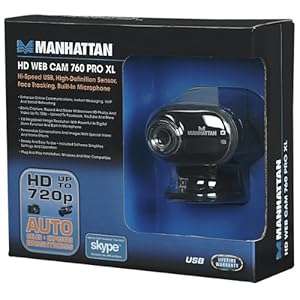 MANHATTAN 7.6 MP 760 Pro XL HD Web Cam