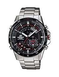 Casio Men's ERA200DB-1A Edifice Twin Sensor Multi-Function Watch
