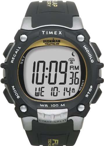 Timex Men's T5E231 Ironman 100-Lap FLIX System Watch
