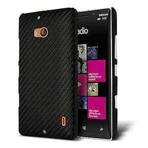 Celicious Slender CF Carbon Fibre Back Cover Case for Nokia Lumia 930 - Black | [U (Carbon Fibre)