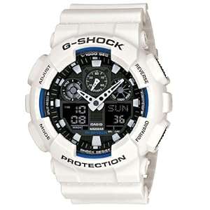 Casio G-Shock GA-100B LTD Edition White GA-100B-7 Watch
