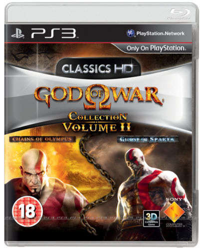 God of War Collection: Volume 2 - HD - 2D / 3D Compatible (PS3) 2 Games -Brand New