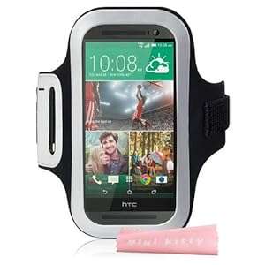 Mini Kitty- Black HTC One M8 Sports Armband Case