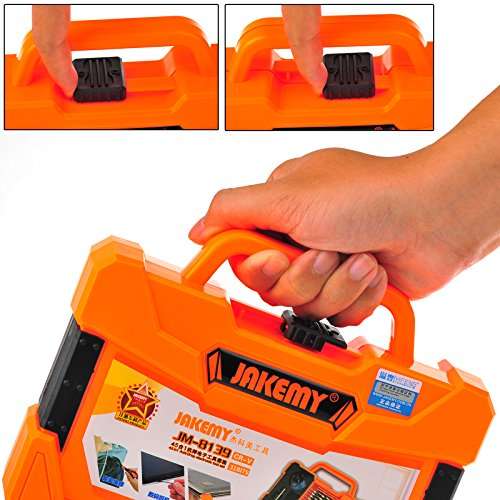 EEEKit Precision 45 in 1 Screwdriver Set Repair Kit Tools for iPhone, iPad, Samsung, and other Smart