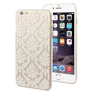 Malloom for iphone 6 PlusWhite Floral Paisley spindrift Case Cover