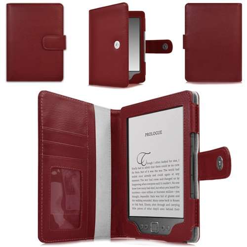 CaseCrown Regal Flip Case (Red) for All-New Amazon Kindle e-Reader