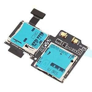SAMSUNG GALAXY S4 I9500 I9505 SIM CARD MEMORY CARD READER FLEX REPAIR PART