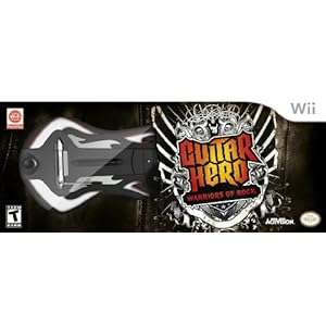 GUITAR HERO WARRIORS OF ROCK GUITAR BUNDLE  - (Wii)