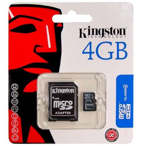 BRAND NEW 4gb micro SD card with adapter