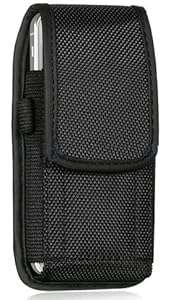 Large Universal Hard Nylon Holster Belt Case Pouch With loop Carabiner For Samsung Galaxy S3 S4