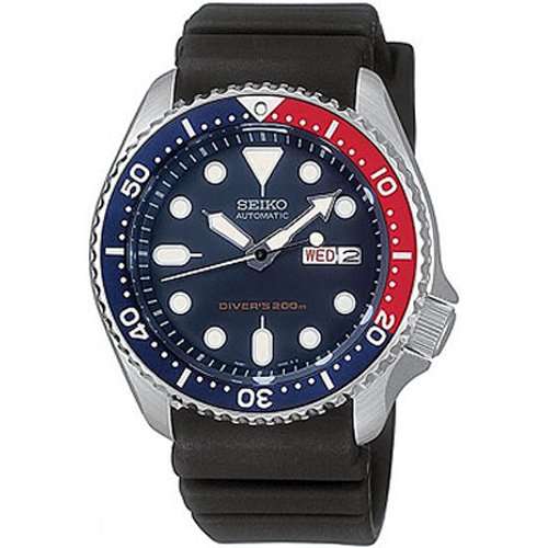 Seiko Divers Automatic Deep Blue Dial Mens Watch SKX009K1