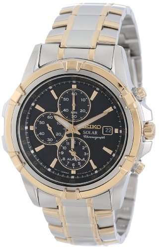 Seiko Men's SSC142 Chronograph Solar Dress Sports Japanese Quartz Watch
