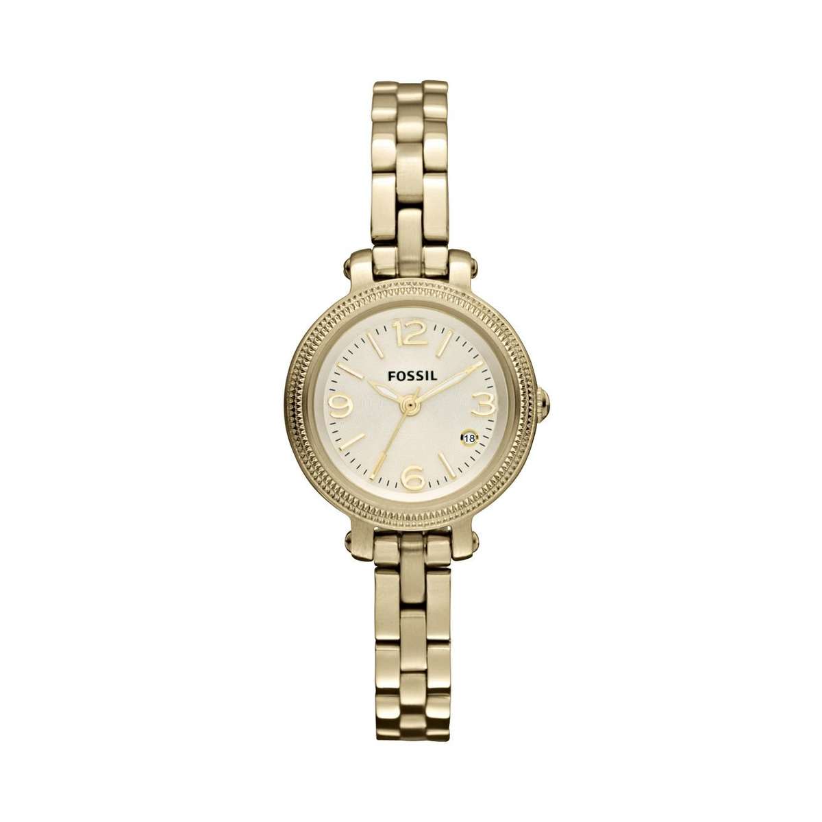 IN STOCK Fossil - ES3194 Watch FOSSIL Heather Mini Three Hand Stainless Steel Watch Gold-Tone