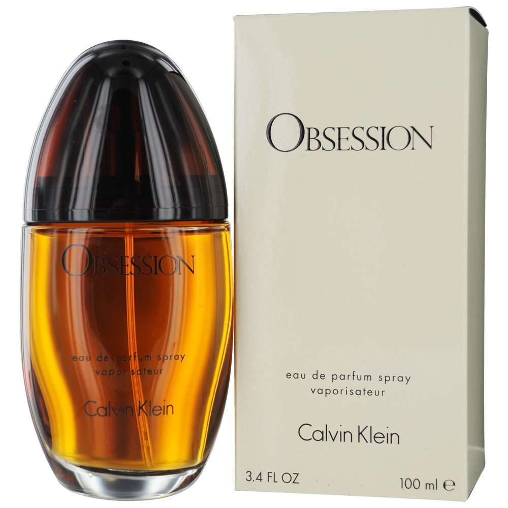 Obsession by Calvin Klein for Women, Eau De Parfum Spray, 3.4 Fluid Ounce   100ml