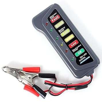 Tirol 12 Volt LED Battery and Alternator Tester