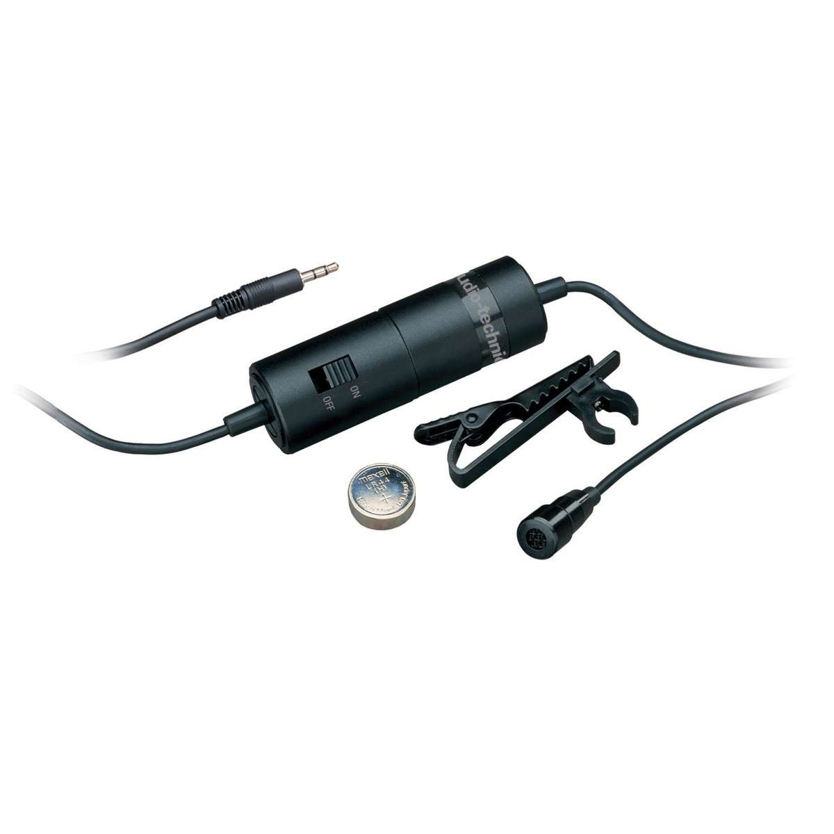 Audio-Technica ATR-3350 Lavalier Omnidirectional Condenser Microphone