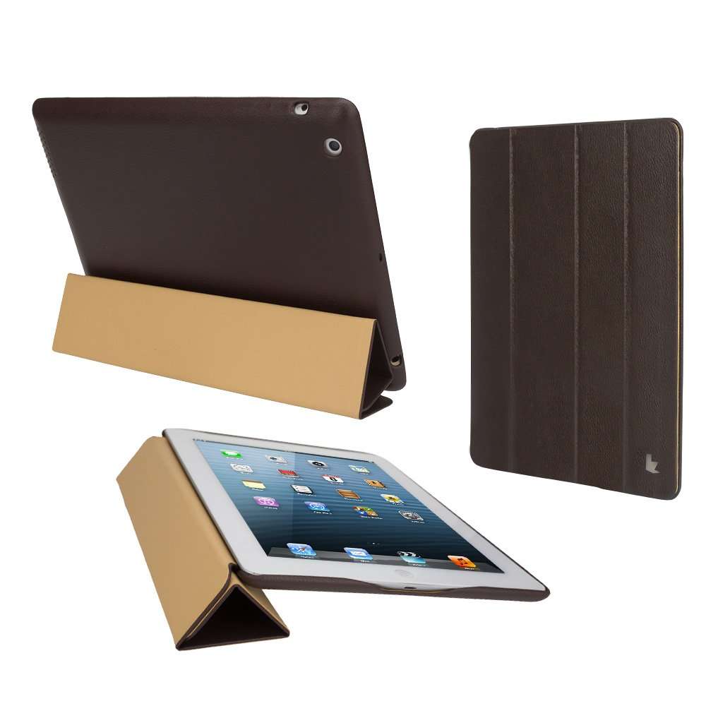 Jisoncase Executive Premium Leatherette JS ID 006 Brown