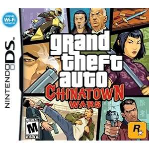 GTA Chinatown wars  Nintendo DSi DS lite game Grand Theft Auto
