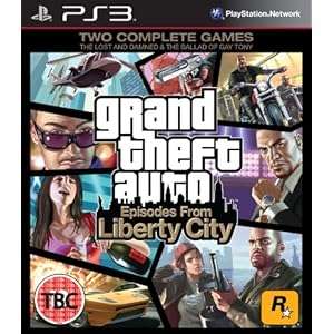 GTA: EPISODES FROM LIBERTY CITY PLATINUM  - (PS3)
