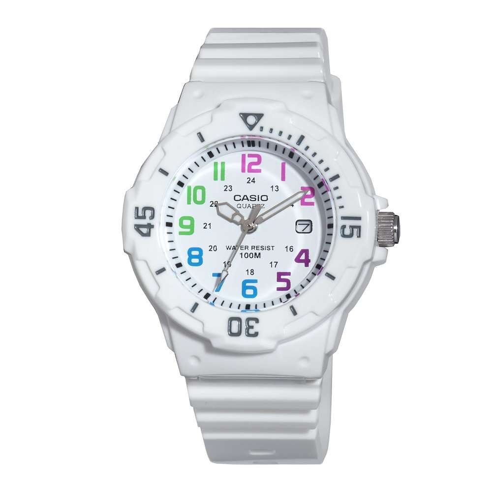 Casio Women's LRW200H-7BVCF Dive Series Diver Look Analog Watch