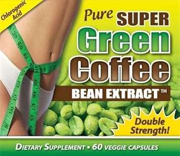 Weightloss,dieting Pure Super Green Coffee Extract 800mg with GCA. As recommended by  DR OZ