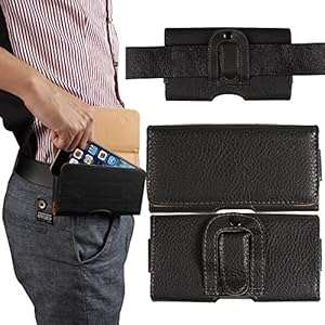 xhorizon For iPhone 6 Plus 5.5in Leather Wallet Case Cover Holster Belt Clip Loop Pouch ZY