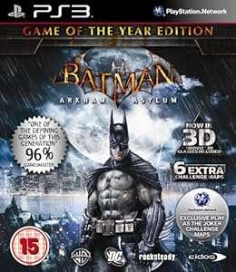 Batman : Arkham Asylum - Game of the Year (PS3)