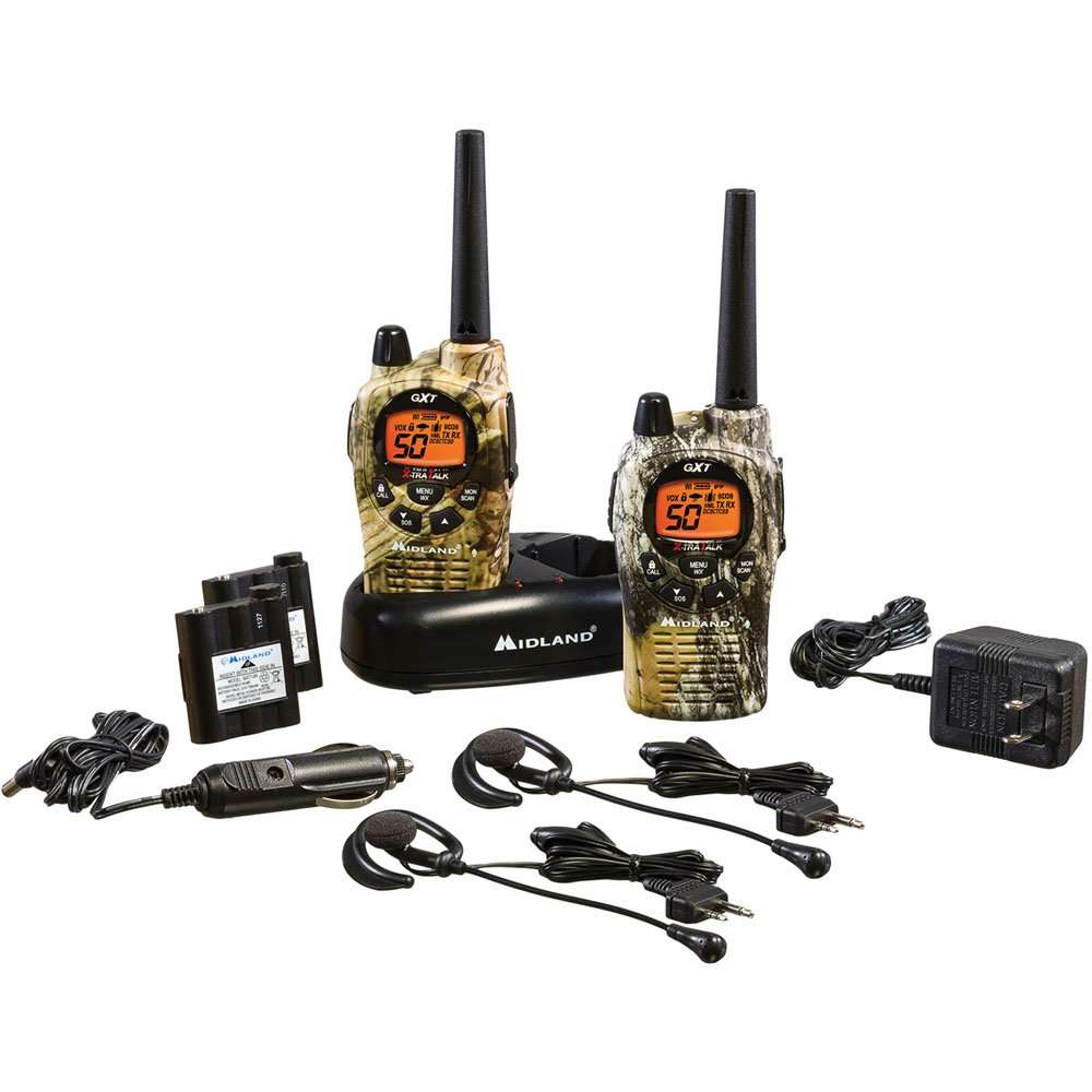 Midland GXT1000VP4 36-Mile 50-Channel FRS/GMRS Two-Way Radio (Camo) ** Free Shipping **