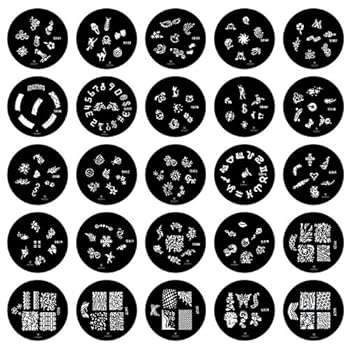 SHANY 2012 Nail Art Polish Stamp Manicure Image Plates set of 25pcs