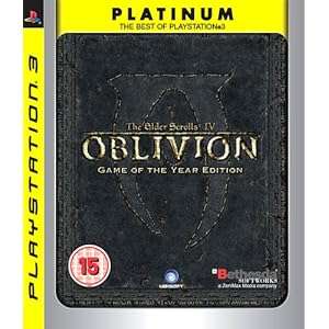 The Elder Scrolls IV: Oblivion - Game of the Year - Platinum (PS3) Pre-Owned In Excellent Condition.