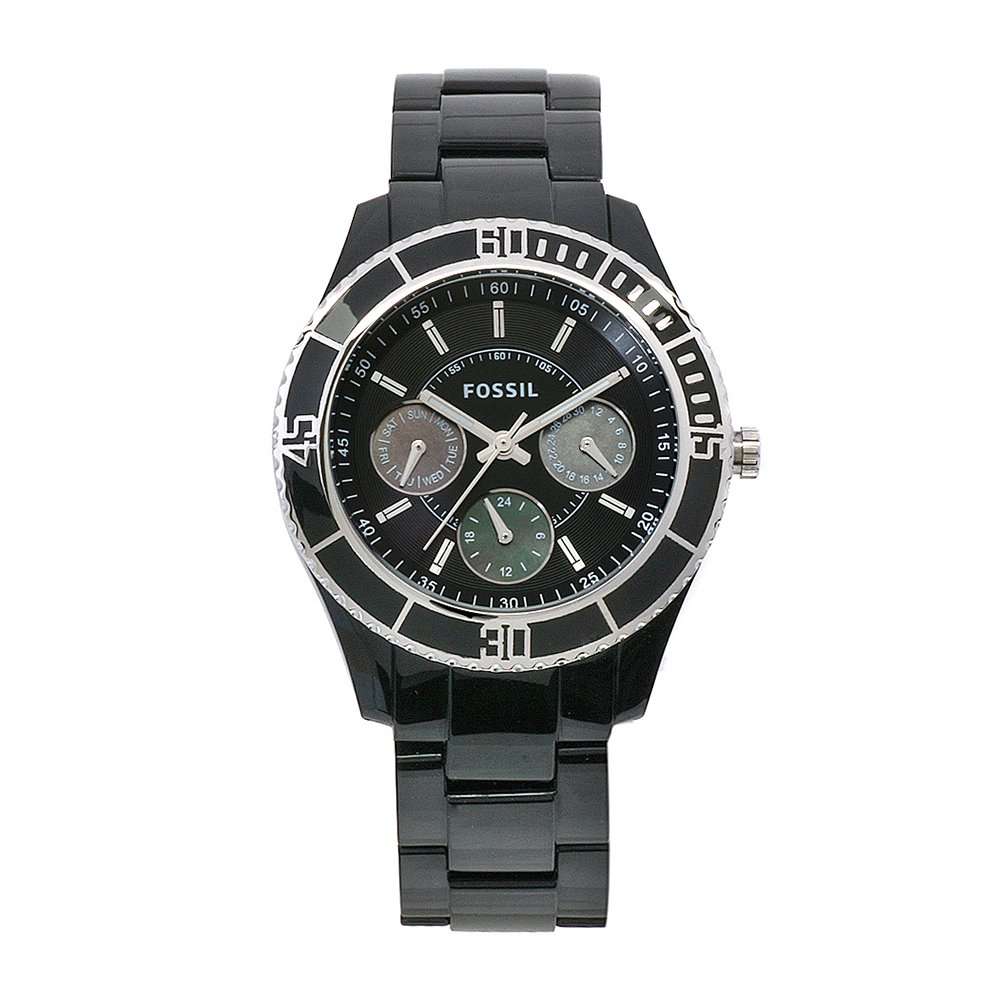 Fossil Women's ES2541 Stella Multifunction Black Dial Watch