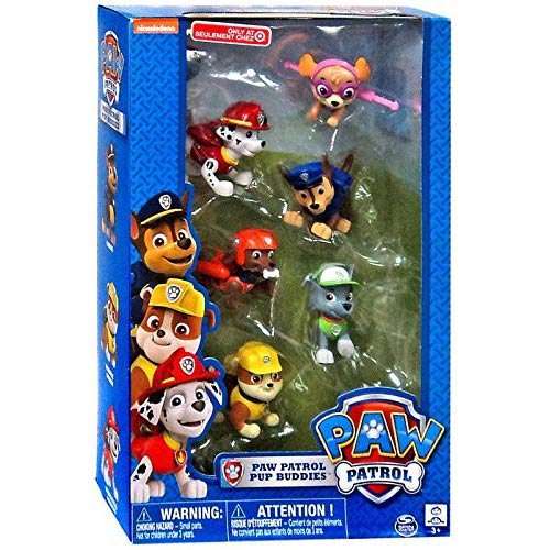 Exclusive Paw Patrol Pup Buddies Figures (6 Pups per pack)