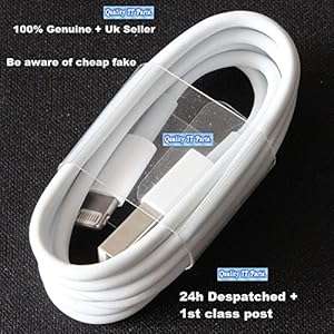 100 % Genuine White Data Sync Lightning Cable MD818 For Apple iPhone 5 5S 5C iPad Mini