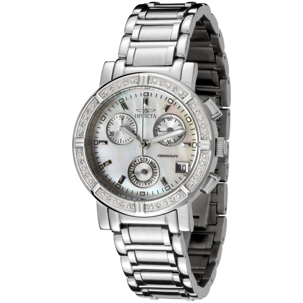 **R9900**Invicta Women's 4718 II Collection Limited Edition Diamond Chronograph Watch