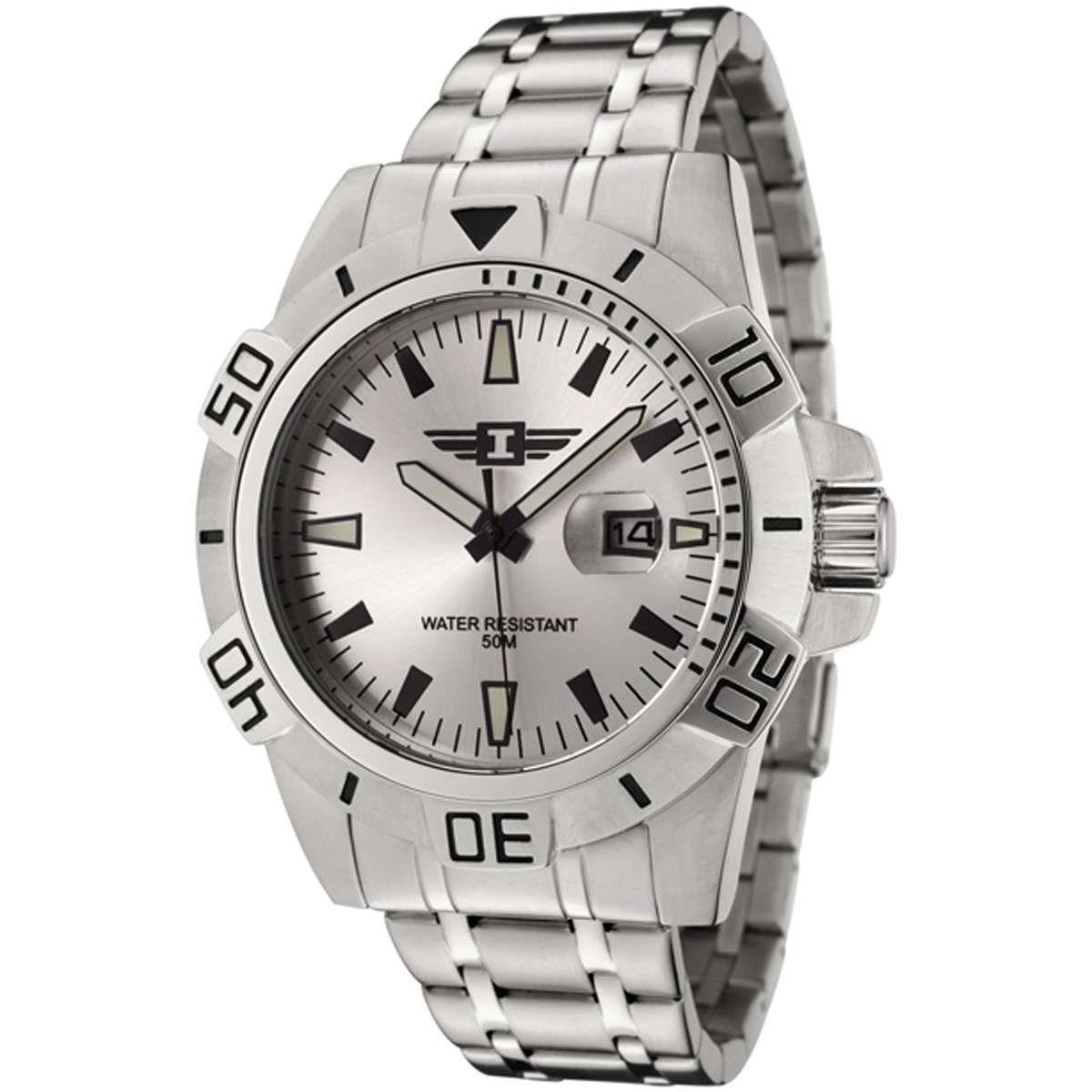 Invicta Men's 43628-003 Stainless Steel Silver Dial Watch