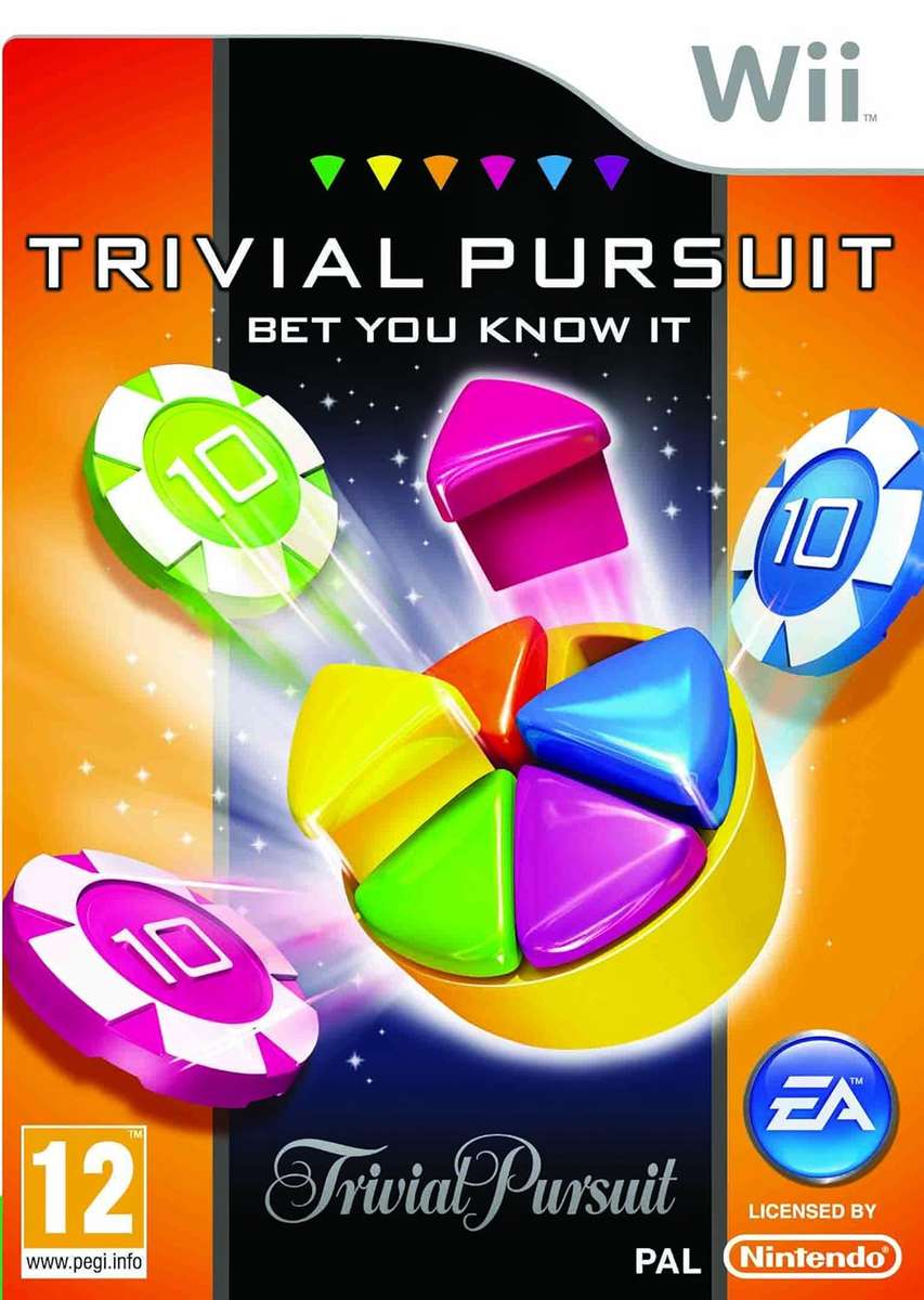 WII TRIVIAL PURSUIT BET YOU KNOW IT / BID TO WIN
