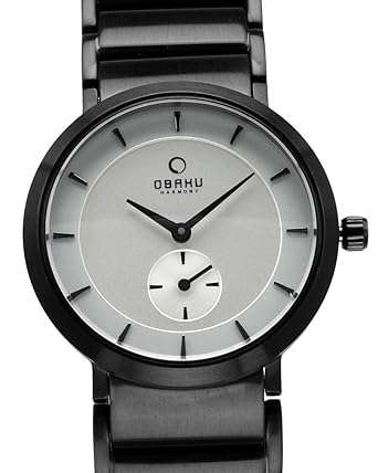 **R2799***OBAKU HARMONY Brand New Ladies Titan Glass Watch v117lbwsb