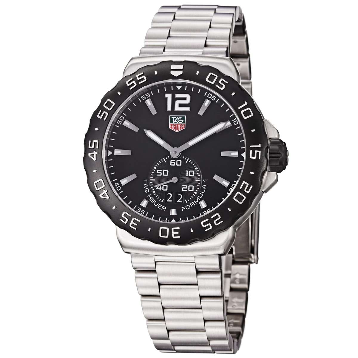 TAG Heuer Men's WAU1110.BA0858 Formula 1 Black Dial Stainless Steel Quartz Watch