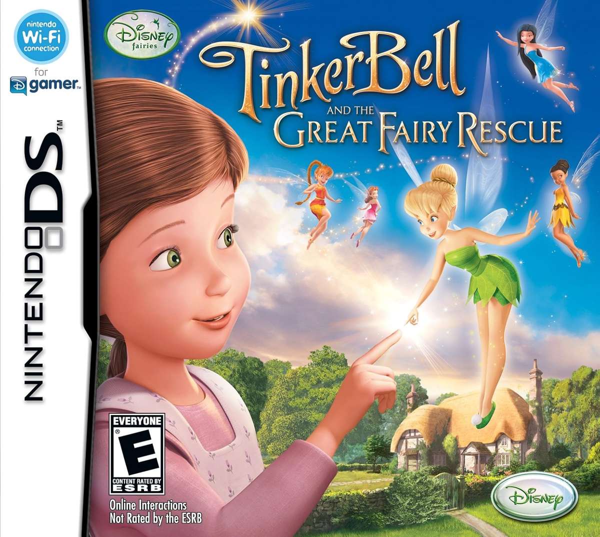 NINTENDO DS DISNEY FAIRIES TINKERBELL AND THE GREAT FAIRY RESCUE / BID TO WIN