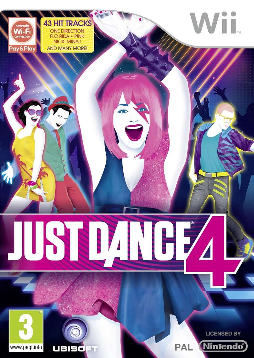 WII JUST DANCE 4 / BID TO WIN