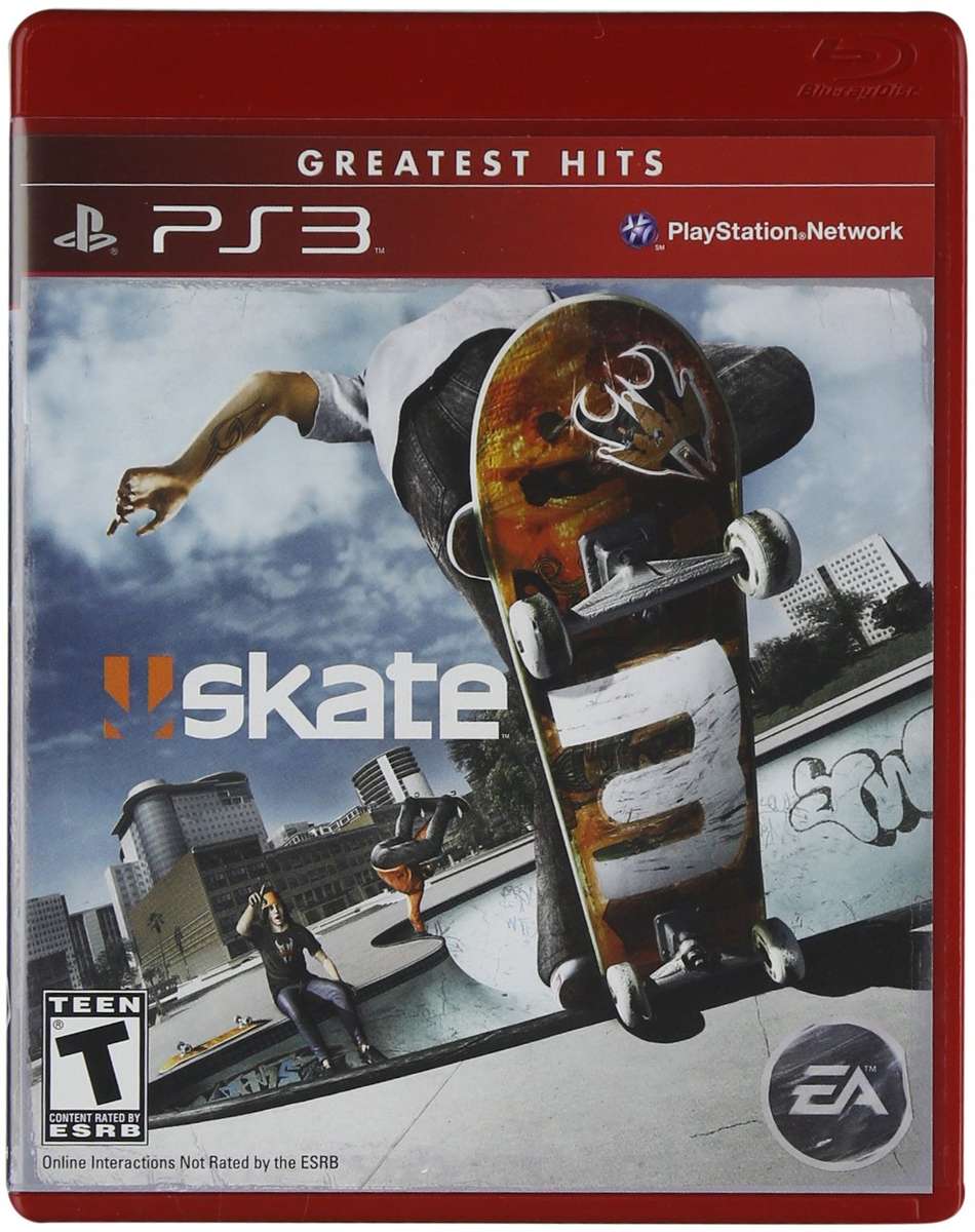 PS3 SKATE 3 GREATEST HITS / AS NEW / BID TO WIN