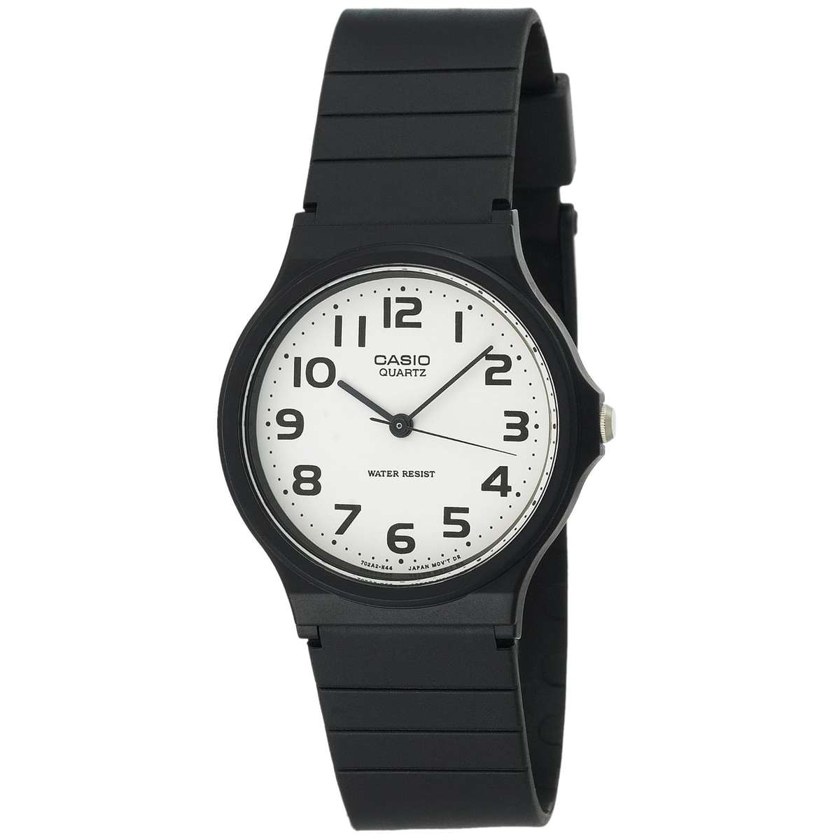 Casio Men's MQ24-7B2 Analog Black Resin Strap Watch