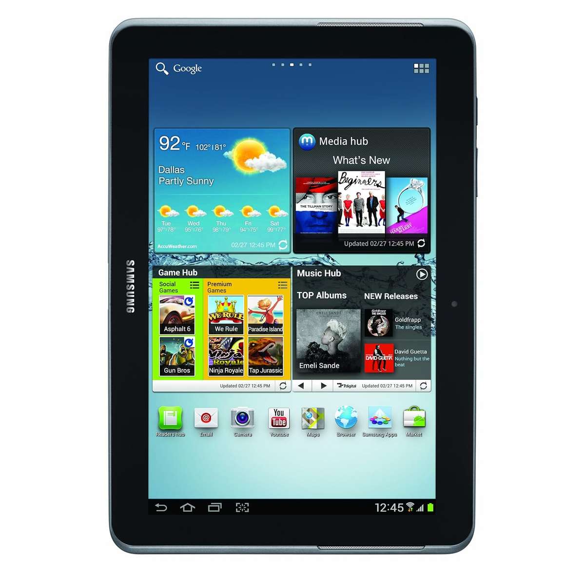 Samsung Galaxy Tab 2 (10.1-Inch, Wi-Fi)